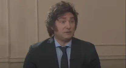 Javier Milei en La Cornisa