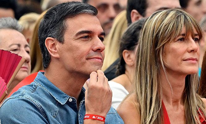 Pedro Sánchez y Begoña Gómez &nbsp; &nbsp;