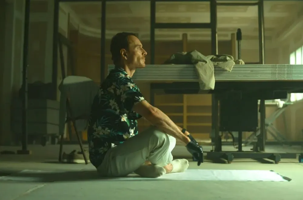 Michael Fassbender en El asesino