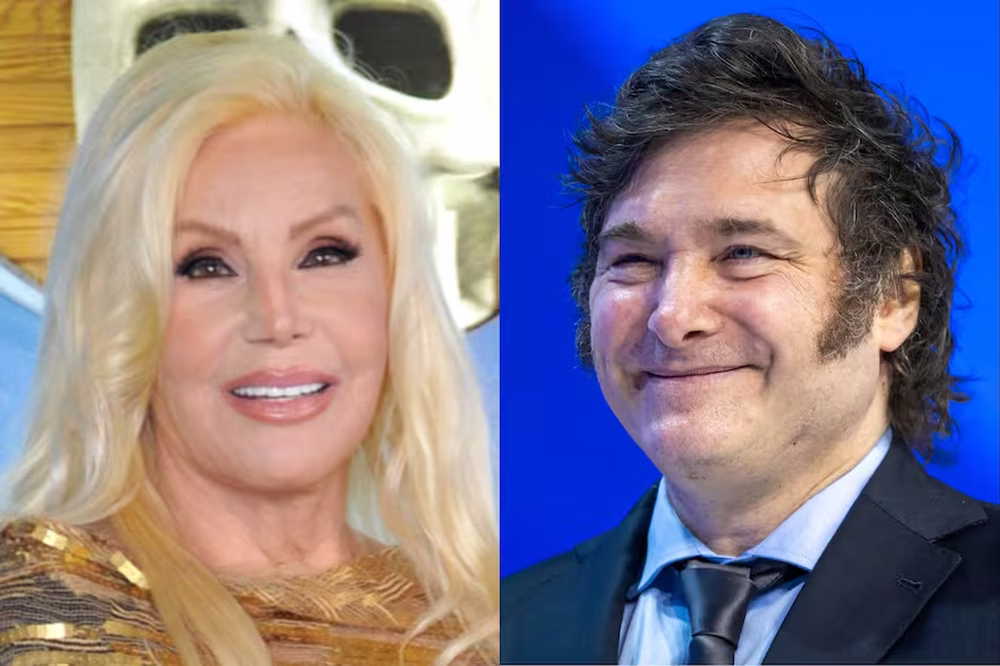 El apoyo de Susana a Javier Milei