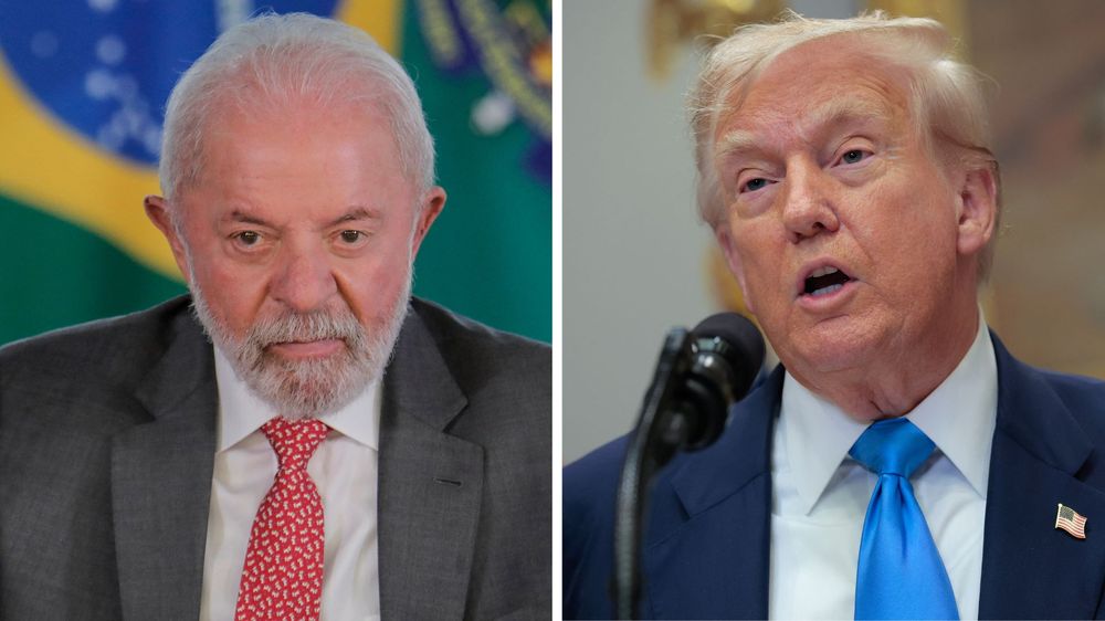 Lula y Trump en una batalla a distancia.