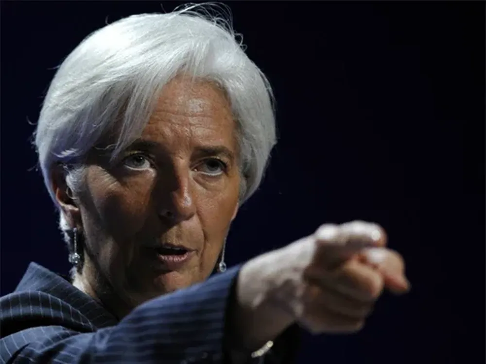 Christine Lagarde, presidenta del Banco Central Europeo.