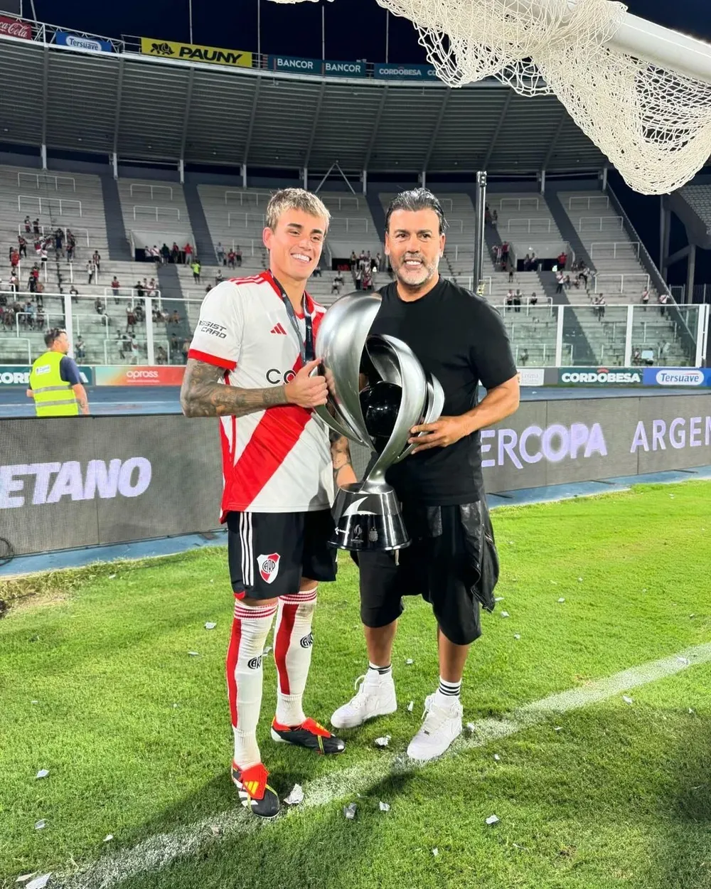 Daniel Fonseca y Nicolás Fonseca