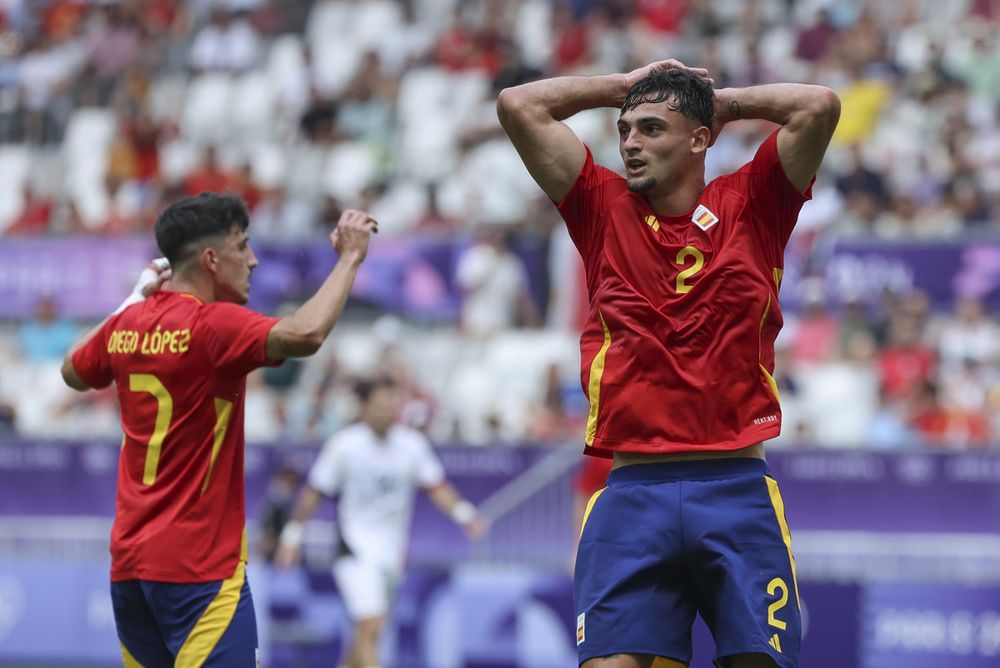 La selección española cae ante Egipto. La selección española cae ante Egipto.