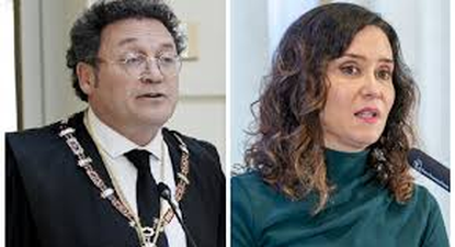 Álvaro García Ortíz e Isabel Díaz Ayuso