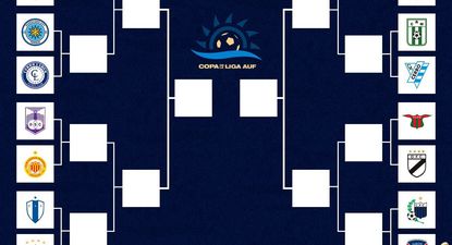 El cuadro de la Copa de la Liga AUF
