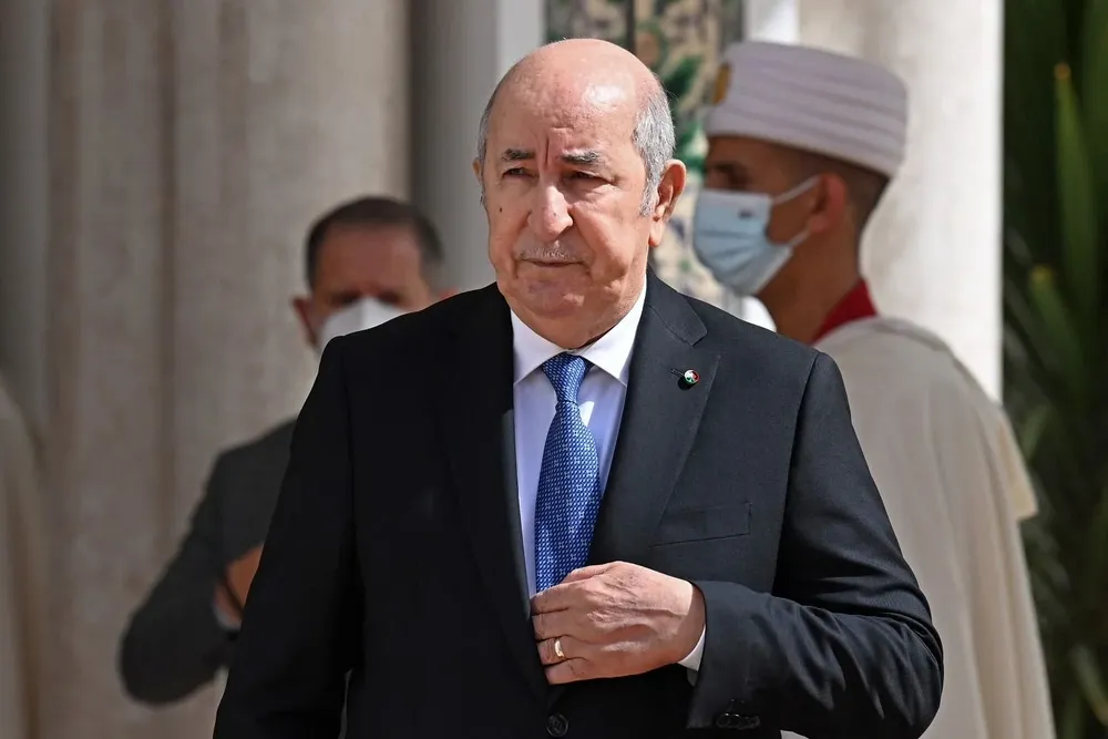 El presidente de Argelia, Abdelmadjid Tebboune