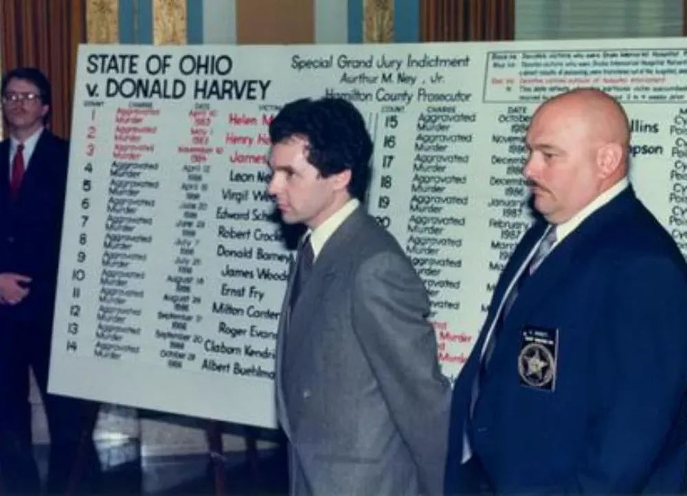El enfermero Donald Harvey asesinó por lo menos 87 pacientes en Ohio entre 1983 y 1986