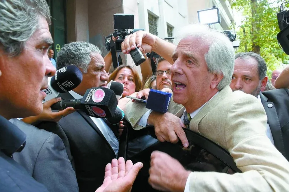 Arrieta en su discusión Vázquez en el Ministerio de Ganadería, Agricultura y Pesca 