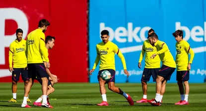 Otra buena para Suárez tras cuatro meses: por primera vez Barcelona entrenó con todos desde la pandemia