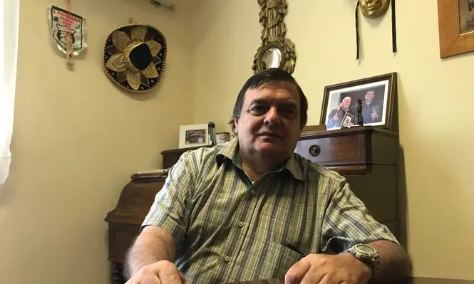 José Morgade, histórico director de la murga La Reina de la Teja.