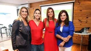 Elena Tejeira, Natalia Rege, Daniela Alonso y Sylvia Chebi