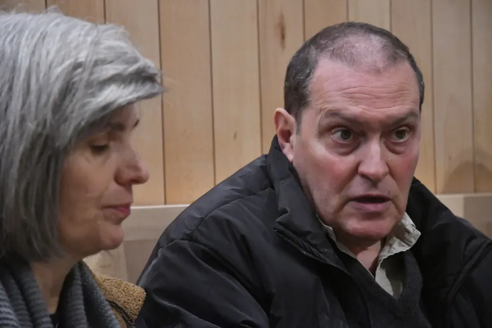 Los padres de Lola: Adriana Belmonte y Diego Chomnalez. Archivo