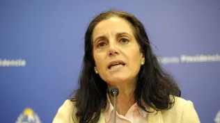 La ministra de Economía y Finanzas, Azucena Arbeleche.