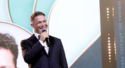 Alejandro Sanz en los Latin Grammy 2024 en el acto homenaje a Carlos Vives.