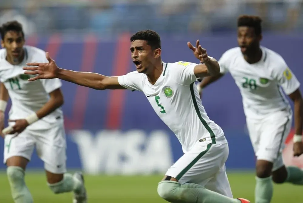 El festejo de Arabia Saudita ante Estados Unidos