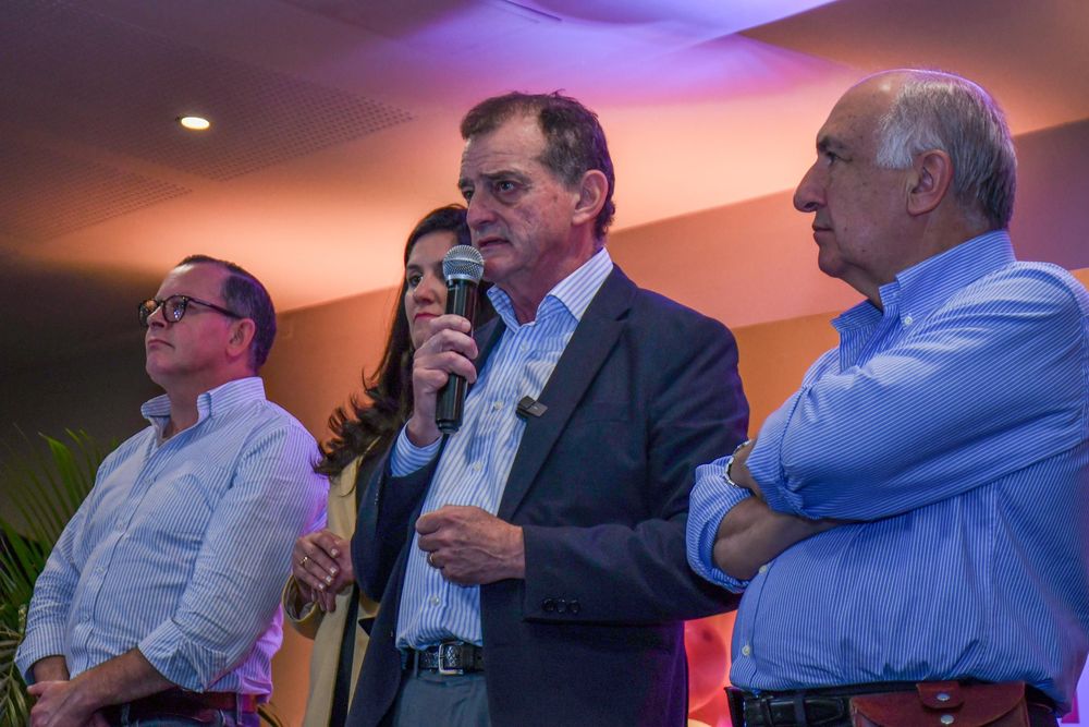 Manini Ríos durante la campaña electoral