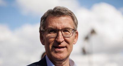 El presidente del PP, Alberto Núñez Feijóo.