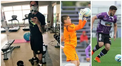 Arias con el short de Peñarol hace días; Dawson y Cavallini en carpeta