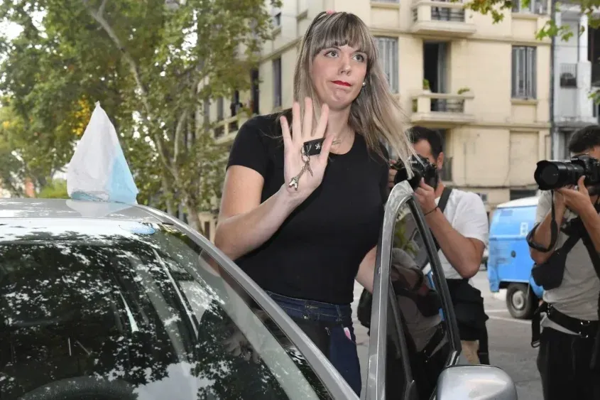 La militante nacionalista Romina Celeste Papasso