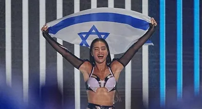 Noa Kirel representando a Israel en Eurovisión 2023