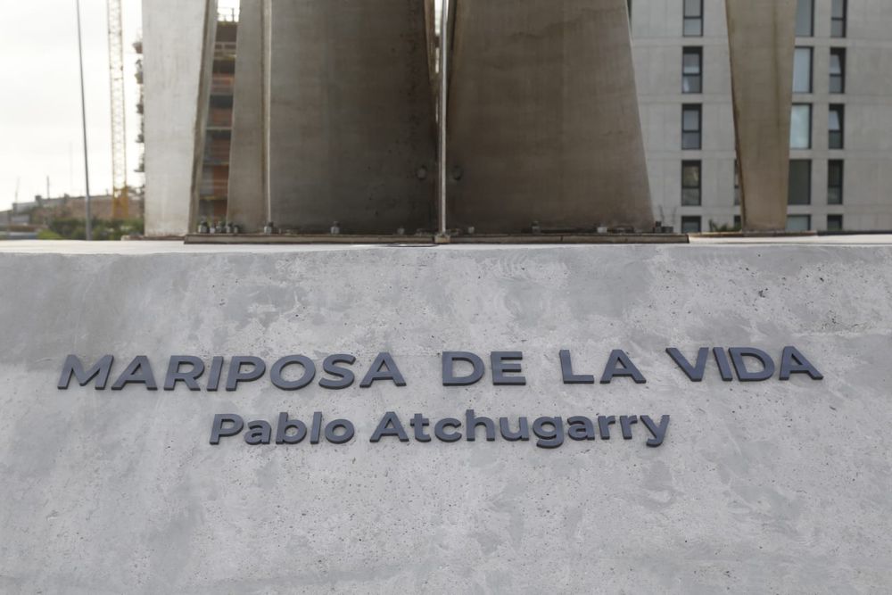 Inaguración Mariposa de la Vida en Maldonado