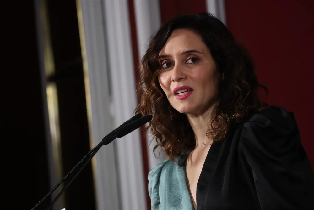La presidenta de la Comunidad de Madrid, Isabel Díaz Ayuso.