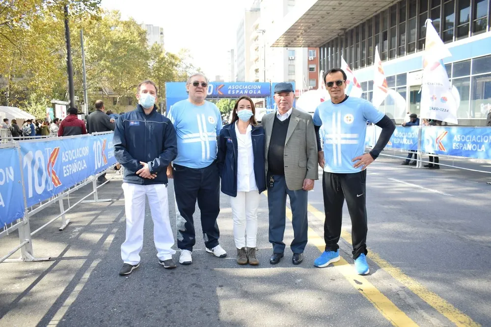 Martin Maccio, Julio Martínez, Luciana Guichon, José María y Fernándo García