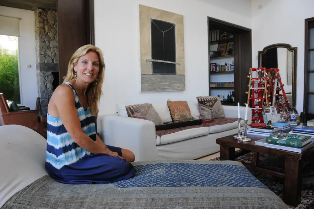 Verónica García Mansilla en su casa de Carrasco