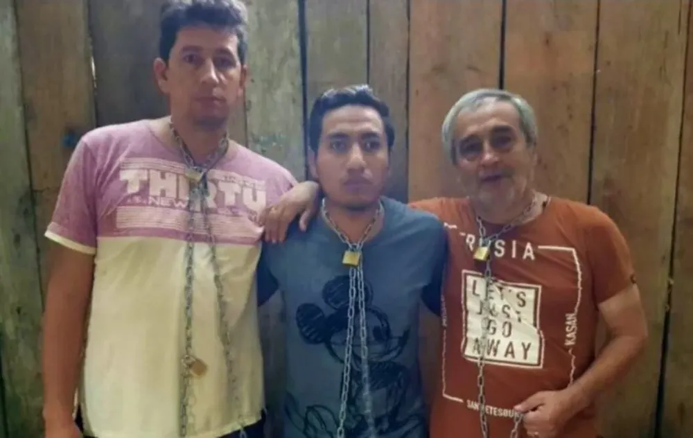 Periodistas ecuatorianos que fueron secuestrados y asesinados por disidentes de las FARC en Colombia.