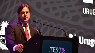 El discurso inaugural de Lacalle Pou en Test & Invest