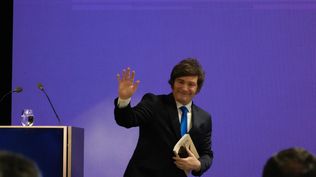 Javier Milei, reconocido como uno de los principales líderes mundiales.