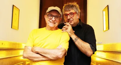 Juan Carlos baglietto, de Rosario, y Lito Vitale, de Villa Adelina.