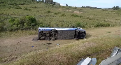 El accidente ocurrió en el kilómetro 93 de la ruta Interbalnearia