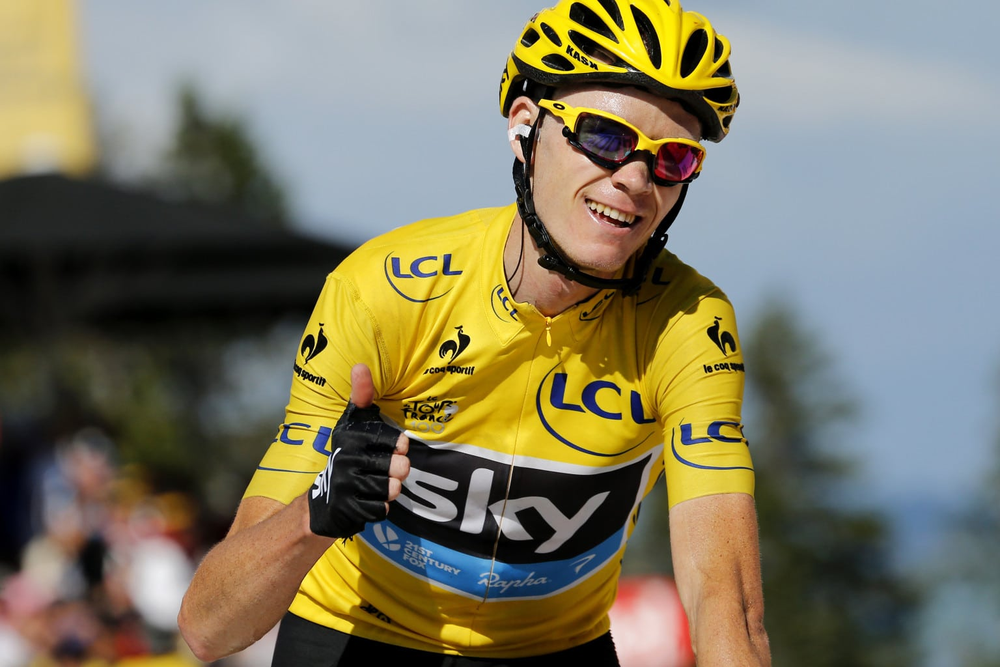 El ciclista Chris Froome.