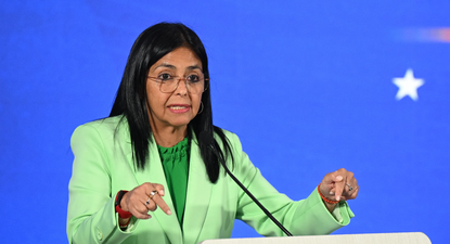 Delcy Rodríguez, actual presidente de Venezuela.