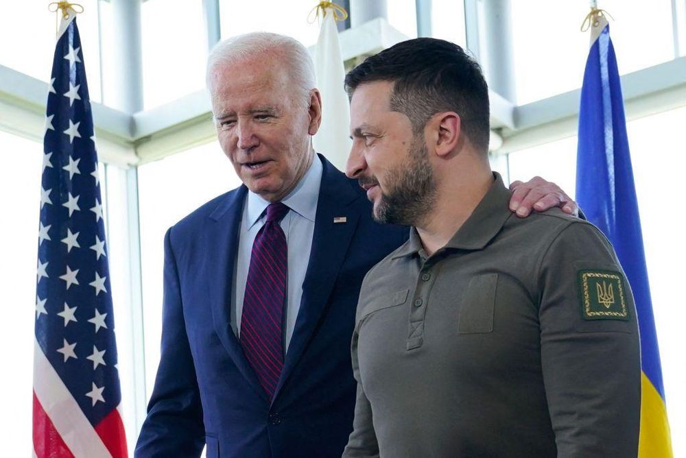 El gobierno de Joe Biden fue uno de los principales soportes del presidente ucraniano Volodymyr Zelensky.