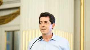 En su discurso, Wado de Pedro consideró que son épocas de volver a construir comunidad