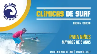 Clínicas de Surf para niños - Enero y Febrero