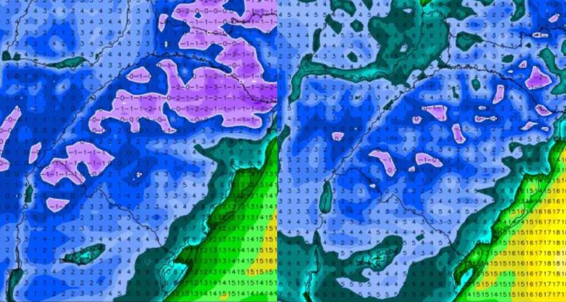Metsul anunció mañanas gélidas y temperaturas bajo cero por masa de aire polar en la región: así afectará a Uruguay
