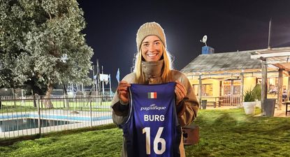 El Observador | 20250830 Joosje Burg jugadora de Holanda Paìses Bajos hockey sobre césped con la camiseta de Old Christians