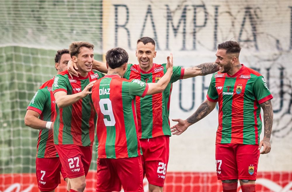 Lautaro Rinaldi, Edhard Greising, Santiago Díaz, Maximiliano Viera y Yamil García