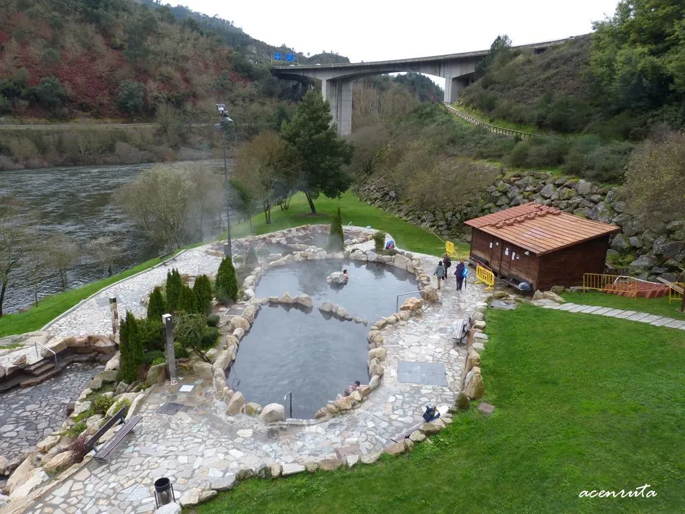 Aguas termales de Ourense, Galicia.