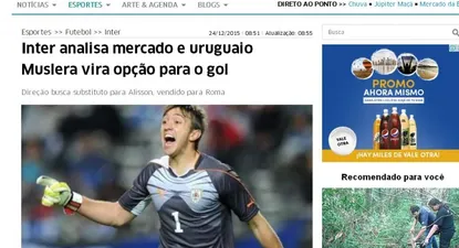 Inter se interesa por Muslera