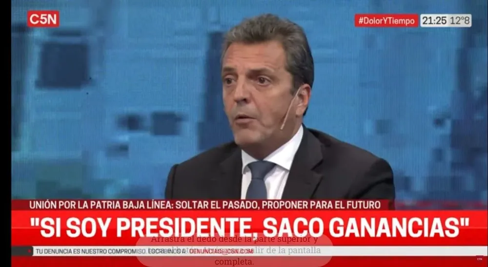 Sergio Massa en C5N