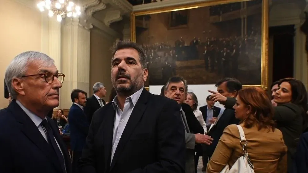 Ritondo fue otro de los que se manifestó a favor del apoyo a Javier Milei