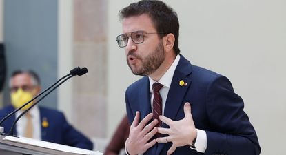 El líder de ERC, Pere Aragonès.