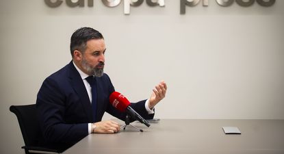 Santiago Abascal, jefe de Vox.