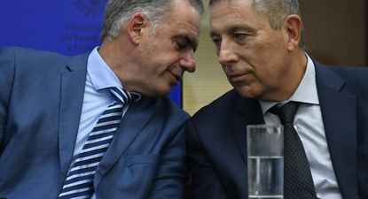 Yamandú Orsi y Gabriel Oddone