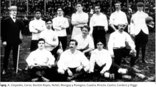El primer triunfo de Nacional en la Liga fue en 1903, pero se definió en 1904 por la guerra